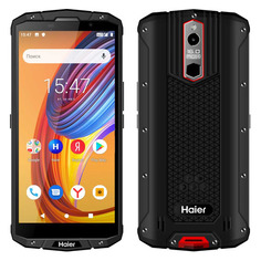 Смартфон HAIER T5 64Gb, черный/красный