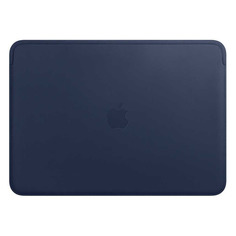 Чехол для ноутбука 13" APPLE Leather Sleeve, темно-синий, MacBook Pro 13/MacBook Air 13 [mrql2zm/a]