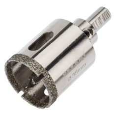 Коронка REXANT 92-0011, по кафелю/стеклу, 35мм, трехгранный, 1шт
