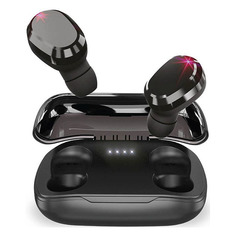 Гарнитура HIPER TWS Burst, Bluetooth, вкладыши, черный [htw-hdx6]