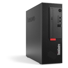 Компьютер Lenovo ThinkCentre M720e, Intel Core i5 9400, DDR4 4ГБ, 256ГБ(SSD), Intel UHD Graphics 630, DVD-RW, Windows 10 Professional, черный [11bd0072ru]