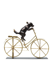 Статуэтка Dog With Bicycle Kare