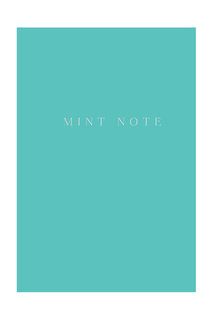 Блокнот Mint Note Издательство Эксмо