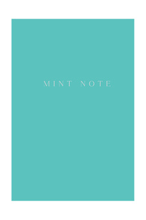 Блокнот Mint Note Издательство Эксмо