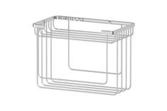 Полочка-решётка с крючком и держателем мочалок Ryna Hoff