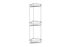 Полочка-решётка угловая с крючками Ryna Hoff