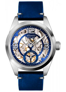 Швейцарские наручные мужские часы Atlantic 70950.41.59S. Коллекция Seaflight