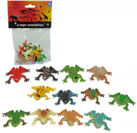 Детский игровой набор 1toy Т50502 В мире животных лягушки (12шт)