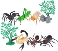 Детский игровой набор 1toy Т53857 В мире животных насекомые (10шт)