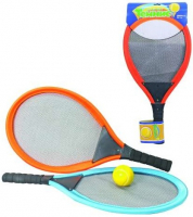 Детский игровой набор 1toy Т59927 для тенниса, ракетки мягкие 27x54 см