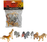 Детский игровой набор 1toy Т58803 В мире животных дикие жив.Африки (8шт)
