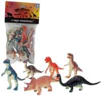 Игровой набор 1toy В мире животных динозавров, 6 шт (Т50484)