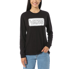 Футболки Лонгслив Make Me Your Own Long Sleeve Tee Vans
