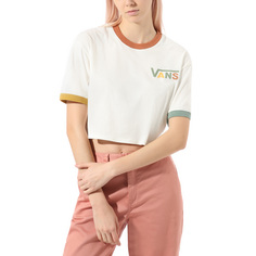 Футболки Футболка Karina Rozunko Boxy Crew Tee Vans