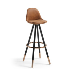 Барный стул stag (la forma) коричневый 38x97x40 см.