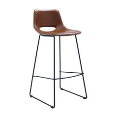 Барный стул ziggy (la forma) коричневый 47x98x50 см.