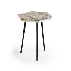 Приставной стол rummer (la forma) коричневый 37x42x32 см.