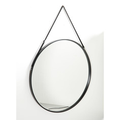Зеркало eertrin (la forma) черный 3 см.