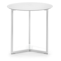 Столик marae (la forma) белый 50 см.