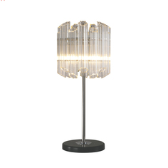 Настольная лампа vittoria (delight collection) серебристый 33x70x33 см.