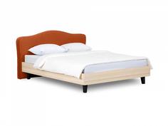 Кровать queen elizabeth (ogogo) оранжевый 181x98x216 см.
