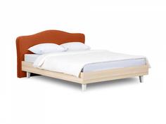Кровать queen elizabeth (ogogo) оранжевый 181x98x216 см.