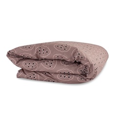 Пододеяльник (tkano) коричневый 200x220 см.
