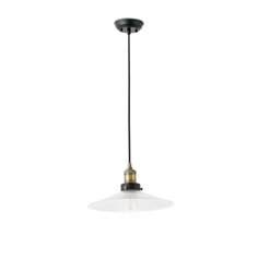 Подвесной светильник halita (faro) черный 190 см.