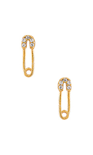 Серьги simple pin - TAI Jewelry