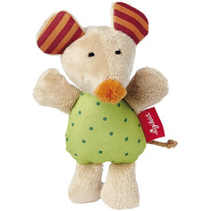 Игрушка-хваталка для малыша Sigikid, Мышка, коллекция Красные Звезды, 12 см