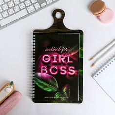 Кулинарная книга на доске girl boss Art Fox