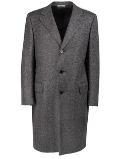 Приталенное пальто Canali