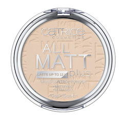 CATRICE, Компактная пудра для лица All Matt Plus, тон 010