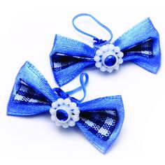 Резинка Каскад Бантики с украшением, 3.5 х 2.5