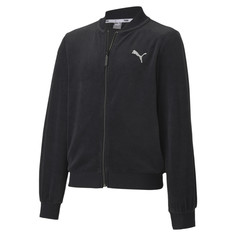 Детская толстовка Alpha Velvet Full-Zip Puma