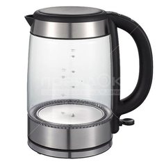 Чайник электрический стеклянный Midea MK 8001, 1.7 л, 2.2 кВт