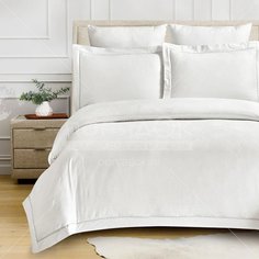 Постельное белье Cleo Soft Cotton евро сатин (простыня 220х240 см, 2 наволочки 50х70 см, 2 наволочки 70х70 см, пододеяльник 200х220 см) 31/025-SC