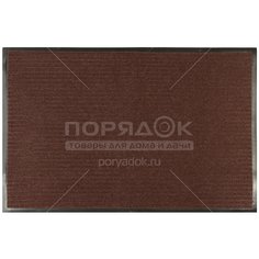 Коврик 60х90 см, прямоугольный, резина, ковролин, коричневый, Floor mat Стандарт, ComeForte, С0000081