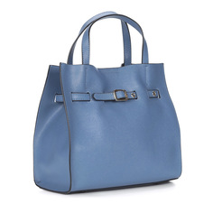 Сумки Синяя сумка с косметичкой в комплекте Respect