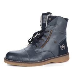 Ботинки Синие ботинки на высокой шнуровке Rieker