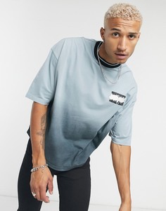 Черная футболка в стиле oversized с рисунком и принтом тай-дай ASOS DESIGN-Черный
