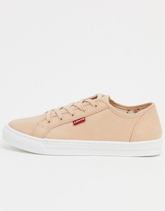 Кроссовки из искусственной кожи Levis-Бежевый