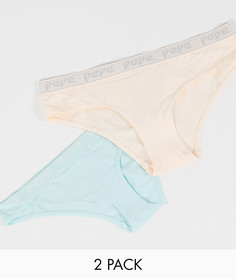 Комплект из 2 трикотажных трусов-брифов Pepe Jeans-Мульти