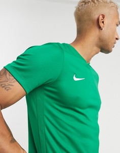 Зеленая футболка Nike Football-Зеленый