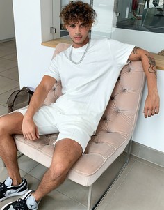 Белая футболка от комплекта ASOS DESIGN-Белый