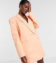 Платье-пиджак свободного кроя COLLUSION-Оранжевый цвет
