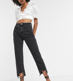 Черные выбеленные джинсы в винтажном стиле с рваными краями Reclaimed Vintage The 91-Черный цвет