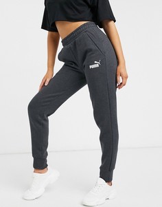 Темно-серые спортивные штаны с логотипом Puma-Серый
