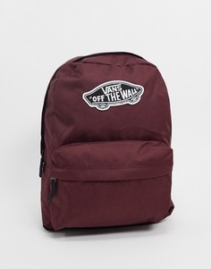Бордовый рюкзак Vans-Красный