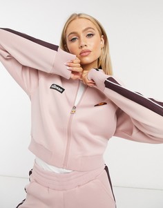 Розовая короткая олимпийка от комплекта ellesse-Розовый цвет